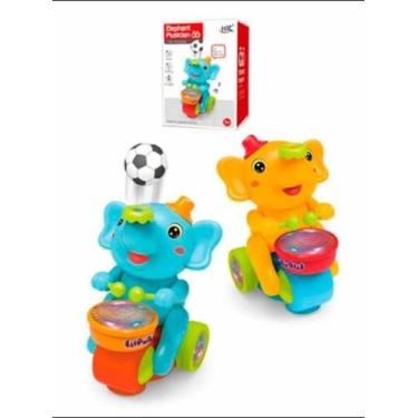 Imagem de Brinquedo Elefante Que E Toca Música - Luzes Coloridas - King