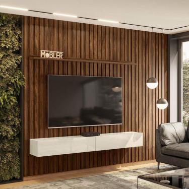 Imagem de Home Mobler Suspenso 2,50M Palisandro/Off White