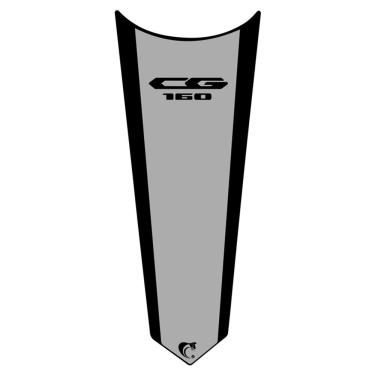 Imagem de Adesivo Faixa Gravata Tanque Moto Cg Titan 125/150/160 Cinza Cor Cg 125