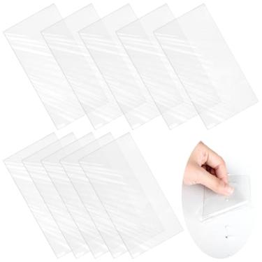 Imagem de Innconee Kit de reparo de parede de tapume de furo de banheira 10 peças à prova d'água furos de remendo ferramentas de manchas fita branca autoadesiva para forro de piscina rachado claraboia e saia de