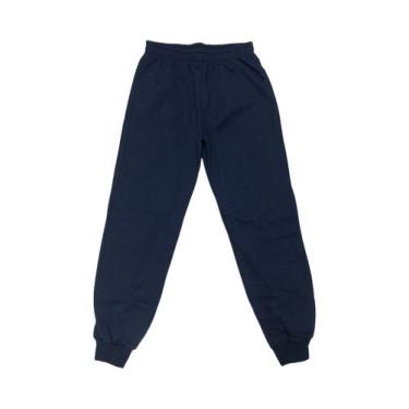 Imagem de Calça Infantil Moletinho Felpado - Wju Jeans, 8, Azul