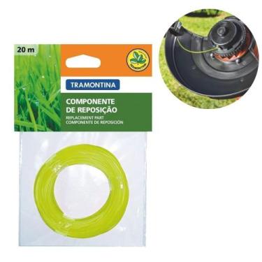 Imagem de Fio Nylon Para Aparador de Grama Tramontina 1,8MM 20M - TRAMONTINA IRR