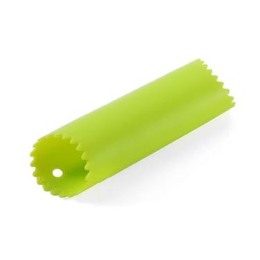 Imagem de Alho Peeler Silicone Manual Easy Peel Kitchen Tool Green Compact Roller portátil para Home Cooking 13x3.5cm
