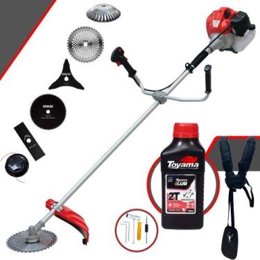 Imagem de Máquina de Cortar Grama À Gasolina Anmax CG430P-TB 43cc 2HP 9.000rpm C