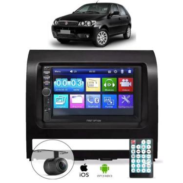 Imagem de Central Multimidia Palio 2007 Mp5 Espelhamento Moldura Câmera De Ré - 