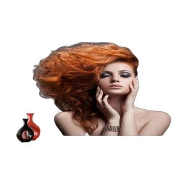 Imagem de Papel De Parede 3D Salão De Beleza Corte Cabelo 3,5M Slb14 - Você Deco