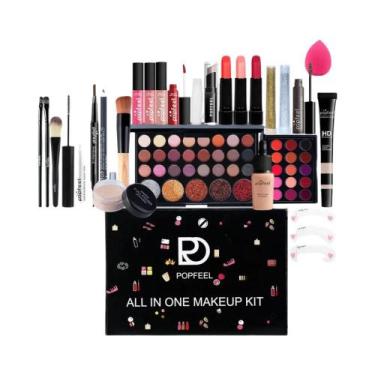 Imagem de Kit De Maquiagem Tudo-em-Um Para Meninas Adolescentes Mulheres POPFEEL