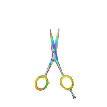 Imagem de Tesoura Profissional para Corte de Cabelo Titânio Multicolor 5 Polegad