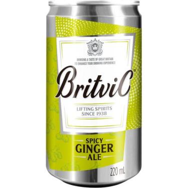 Imagem de Refrigerante Spicy Ginger Ale Britvic Lata 220ml