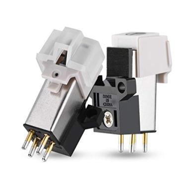 Imagem de Stylus para toca-discos giratórios, cartucho magnético Stylus de substituição universal para caneta giratória com agulha de vinil LP para toca-discos giratório