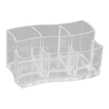 Imagem de ChuYiElegance Suporte para Pincéis de Maquiagem com 6 Compartimentos, Suporte para Batom, Estojo para Cosméticos E Delineadores, para Quarto E Dormitório
