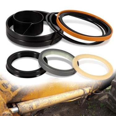 Imagem de G109423/1543273C1 Kit de vedação de cilindros hidráulicos serve para estojo de retroescavadeira cilindro de reparo universal embalagens (haste 2" e furo 4") 10 peças/kit