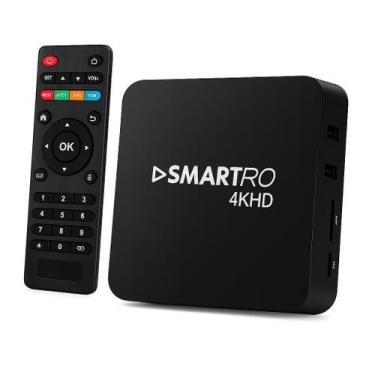 Imagem de Aparelho Conversor De Tv Smart Pro 4k Com Controle Remoto - Inova
