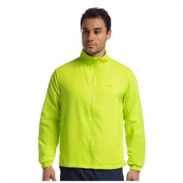 Imagem de Jaqueta Olympikus Quebra Vento Essential Masculina, G, Verde neon