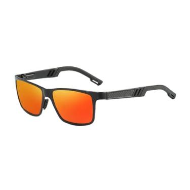 Imagem de HPIRME Óculos de sol polarizados para dirigir com proteção UV400 e filme antirreflexo esportivo masculino (sunglasses7)