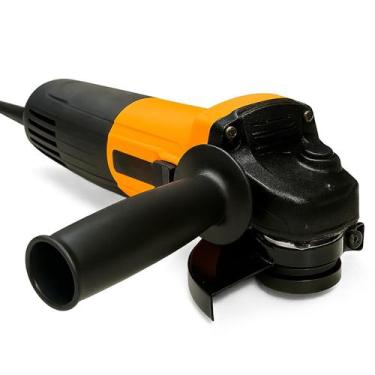 Imagem de Esmerilhadeira 800W Corte e Lixamento 220V Com Disco Incluso e Leve - 