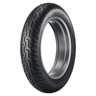 Imagem de Dunlop Pneu dianteiro de motocicleta D404 110/90-18 (61H) parede preta - Serve em: Honda Magna VF700C 1984-1986