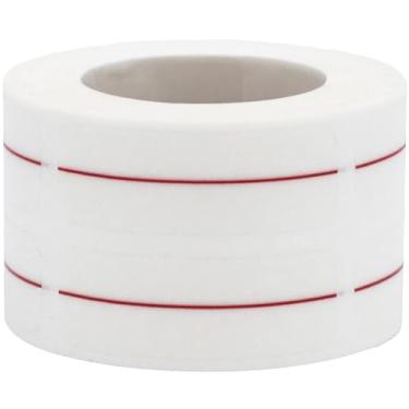 Imagem de Etiqueta transparente para marcação de dosagem Etiquetas médicas veterinárias 0,5 x 1,5 polegada 500 adesivos no total