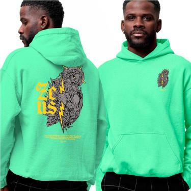 Imagem de Moletom Canguru Com Capuz‎ Zeus God of Olympus Street Abstract-Unissex