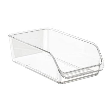 Imagem de FytStycale Caixa de Armazenamento de CD, Suporte de DVD, Transparente, Display de DVD, Recipiente, Organizador de álbuns, Organizador de CD para Sala de Estar, C, 1 peça