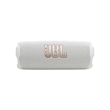 Imagem de Caixa JBL Flip 7 Branco, 35W RMS, Bluetooth, IP68 a Prova D'agua, JBLF