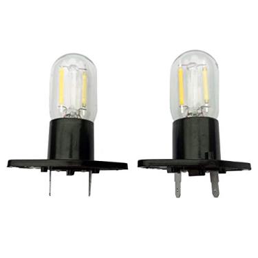 Imagem de Luz de filamento de LED 1,5 w Z187 Lâmpada de micro-ondas 125 v 20 w lâmpadas incandescentes equivalentes para galanz Geladeira Forno de micro-ondas Luz indicadora de Coifa