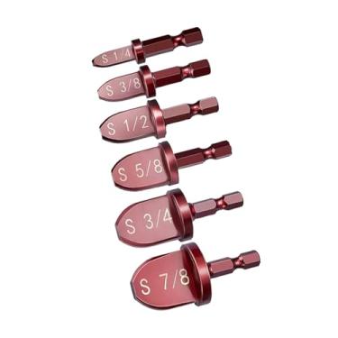 Imagem de menolana Conjunto de brocas, ar condicionado, expansor de tubo de cobre, ferramenta de estampagem, conjunto de brocas de ferramenta de alargamento de tubo de