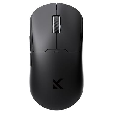 Imagem de MCHOSE Mouse para jogos sem fio A5 Ultra V2, design simétrico, 54 gramas, com fio 8K/Wireless 4K Polling Sensor óptico PAW3395 26K DPI, vida útil da bateria de 130 horas, conexão de modo triplo