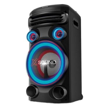 Imagem de Caixa de Som Amplificada Aiwa Torre Som AWS-T1W-01B | Entrada USB, Bluetooth, Preto, 1500W