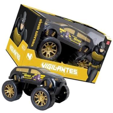 Imagem de Carro de Brinquedo Vigilante Negro para Crianças 3+ - Mielle Brinquedo