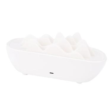 Imagem de Cosiki Montanhas Chinesas Projeto de Aromaterapia Difusor, Umidificador de Névoa Fria Com Característica de Umidificação, Super Quieta, Compacta e Portátil para Casa, Difusor de Névoa de (Branco)