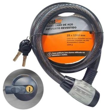 Imagem de Cadeado Tranca Trava U Lock Reforçada Bicicleta Bike Moto - grepar