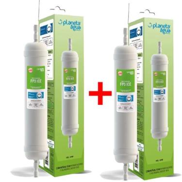 Imagem de 2 peças Refis para Filtro de Geladeira E Refrigeradores - Planeta Água