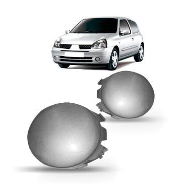 Imagem de Par Grade Moldura Farol Milha Clio 2003 2004 2005 2006