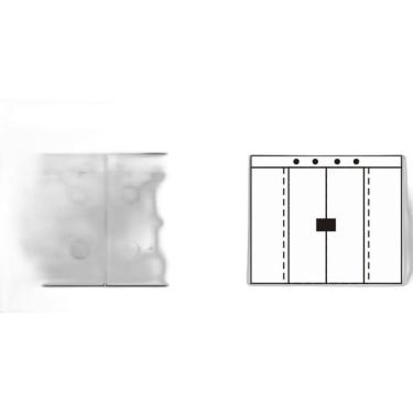 Imagem de Fecho/Puxador Central Janela De Vidro Vv Vidro/Vidro