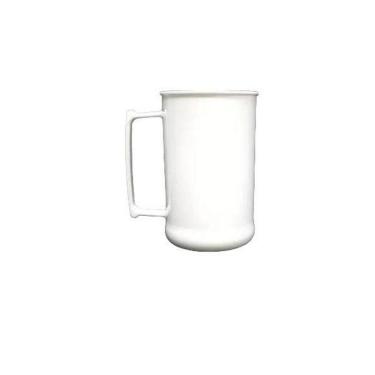 Imagem de Kit 15 Canecas De Acrílico Branca 300Ml Sem Personalização