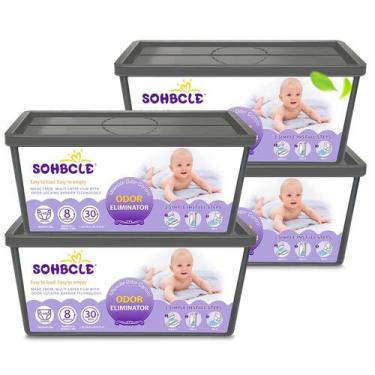 Imagem de Recargas de baldes de fraldas compatíveis com SOHBCLE com Genie Easy R