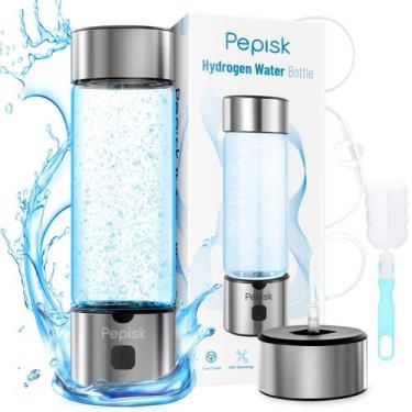 Imagem de Garrafa geradora de água de hidrogênio Pepisk 2025 460mL com SPE PEM