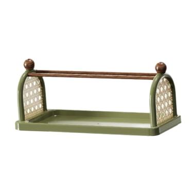 Imagem de SiaBiced Porta-copos de Café, Organizador de Cosméticos, Porta-copos para Móveis de Restaurante, Verde 1 Camada, Tamanho real