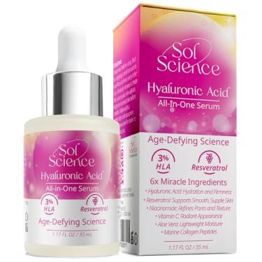 Imagem de Soro facial multifuncional – Soro hidratante com vitamina C e colágeno para uma pele mais suave e firme