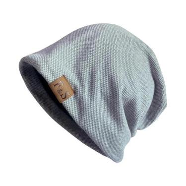 Imagem de 1 peça gorro de malha quente para homens e mulheres  estilo SolidHip-h