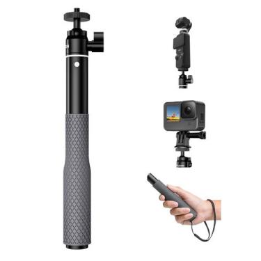 Imagem de Stick de selfie 360 à prova d'água TELESIN para GoPro com alça de mão