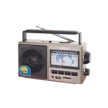 Imagem de Rádio Am/fm 11 Faixas Ondas Curtas Pen Drive Pilhas Bivolt