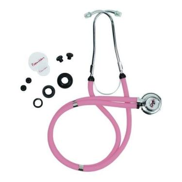Imagem de Kit Enfermagem - Esfigmo E Rappaport Duplo Premium - P, A, MED, Rosa