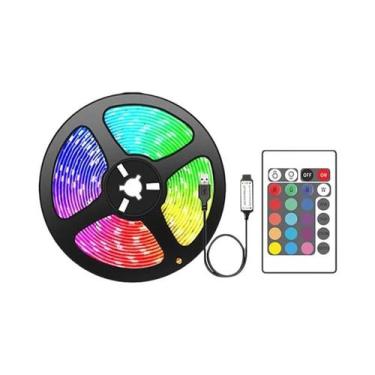 Imagem de Fitas LED RGB Para Iluminação De TV, Fita Flexível Para Decoração De Q