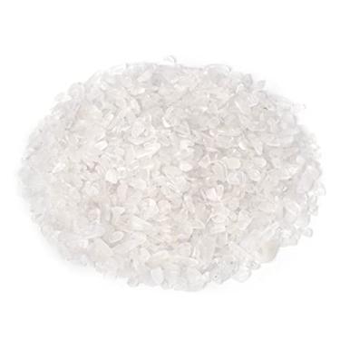 Imagem de Pedra da lua azul natural lascas polidas pedra rolada triturada enfeites de cura de cristal 100 gramas