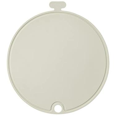 Imagem de Skater KSLM1-A Tábua de corte de silicone que não danifica a borda da lâmina redonda, cinza opaco