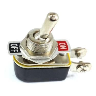 Imagem de 10 Chave Tic Tac Metal On/Off 2 Posições 2 Terminais KNH-1S - NTV