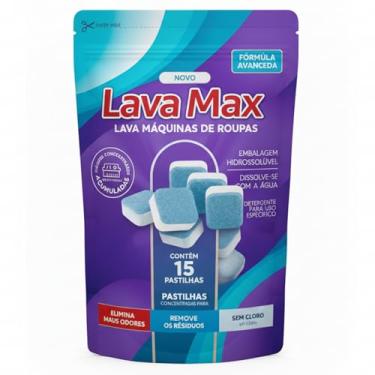 Imagem de KIT 15 Pastilhas para Limpeza de Máquinas de Lavar Roupas (18g) Efervescentes Multifuncional