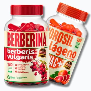 Imagem de Kit Slim x2 Berberina Premium + Morosil Laranja Moro 240 Cápsulas 500mg